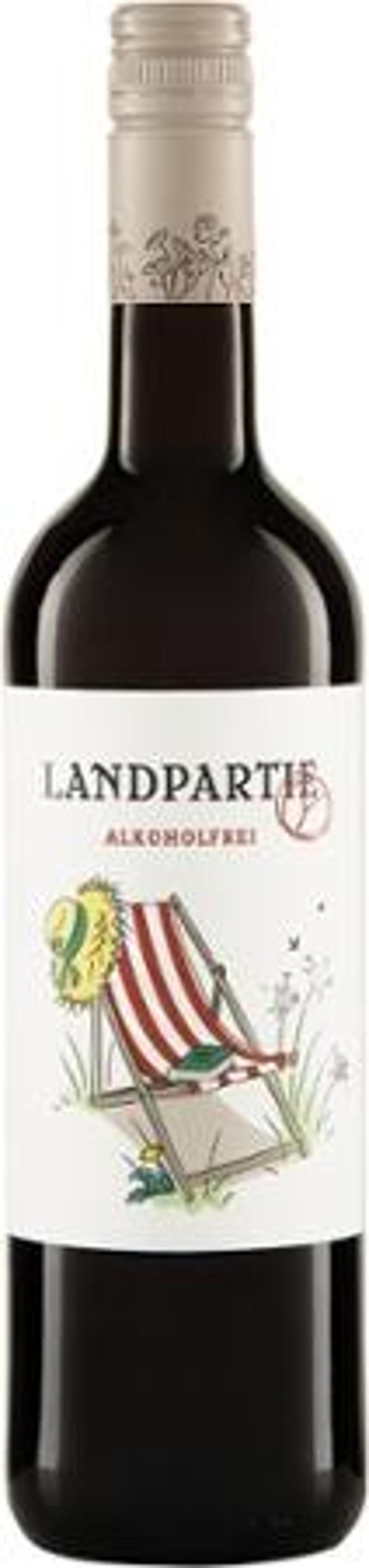Produktfoto zu Rotwein Landpartie alkoholfrei 750 ml.