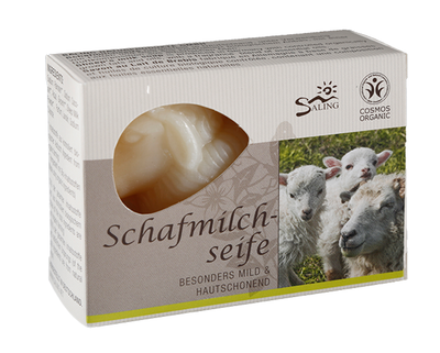 Produktfoto zu Schafmilchseife weiß