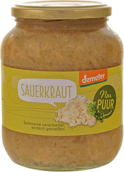 Produktfoto zu Sauerkraut Demeter