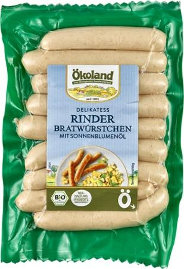 Produktfoto zu Delikatess Rinderbratwürstchen