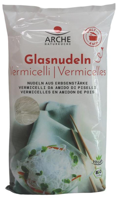 Produktfoto zu Glasnudeln aus Erbsenstärke