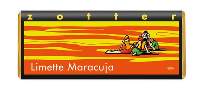 Produktfoto zu Limette Maracuja Schokolade