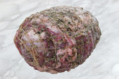 Produktfoto zu Lamm Rosmarin Braten
