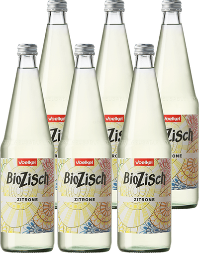 Produktfoto zu BioZisch Zitrone 6 x 0,7 l