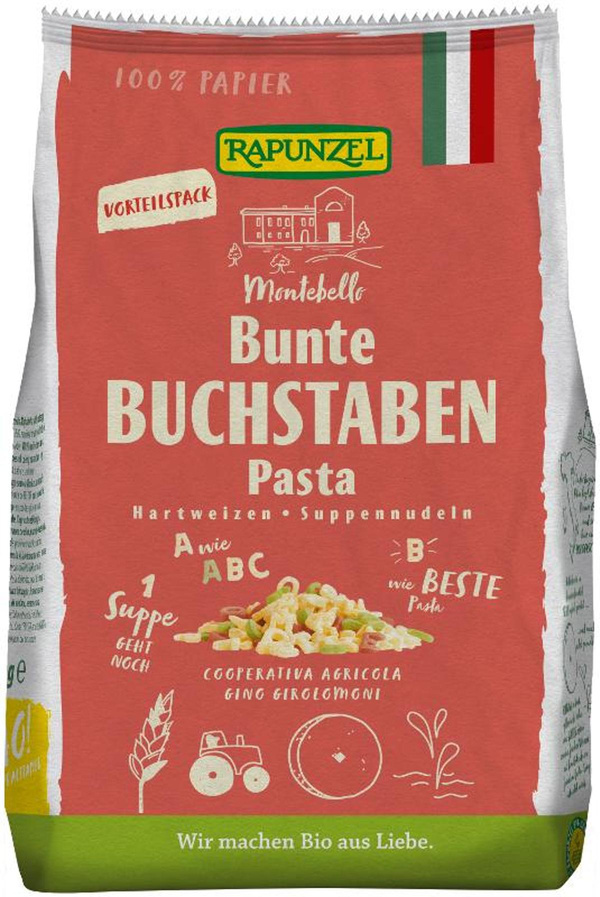 Produktfoto zu Buchstaben Suppennudeln
