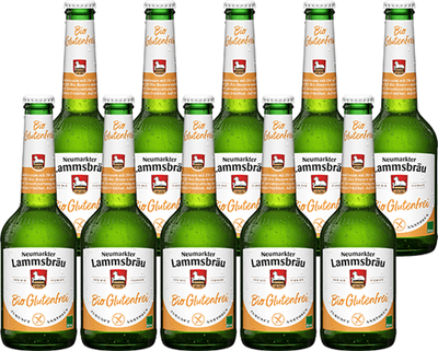 Produktfoto zu Lammsbräu glutenfrei 10 x 0,33 l