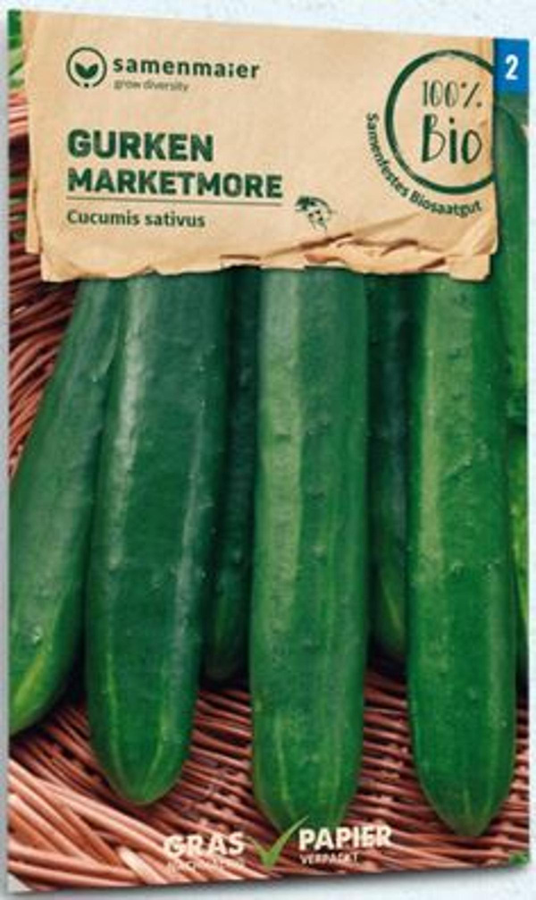 Produktfoto zu Saatgut Gurken Marketmore