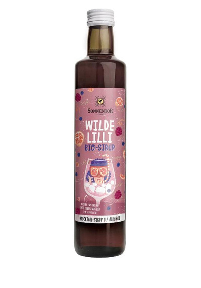 Produktfoto zu Wilde Lilli Sirup 0,5 l