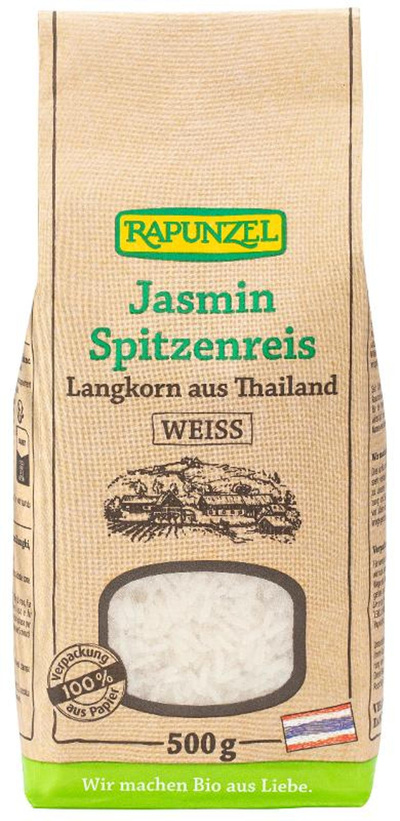 Produktfoto zu Jasmin Reis Langkorn weiß