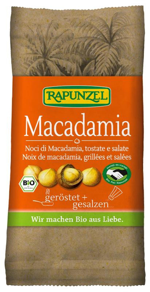 Produktfoto zu Macadamia Nusskerne geröstet & gesalzen