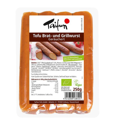 Produktfoto zu Räucherknacker Veggie-Bratwurst
