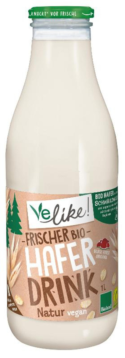 Produktfoto zu Bananen Drink mit Hafer und Soja