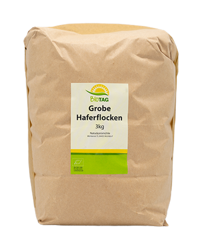 Produktfoto zu Haferflocken grob 3 Kg