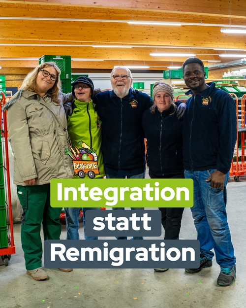 Integration statt Remigration