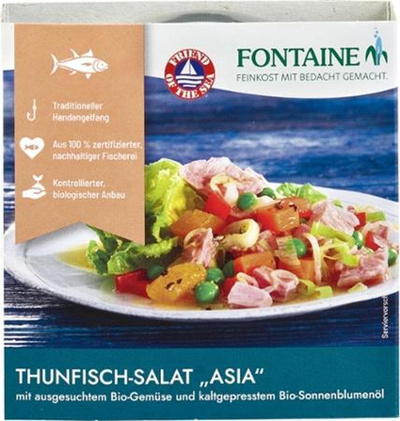 Produktfoto zu Thunfischsalat Asia