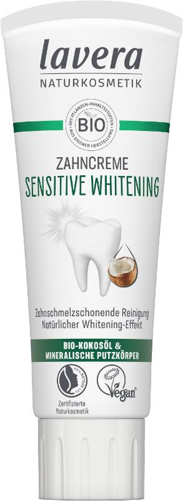 Produktfoto zu Zahncreme Sensitive Whitening