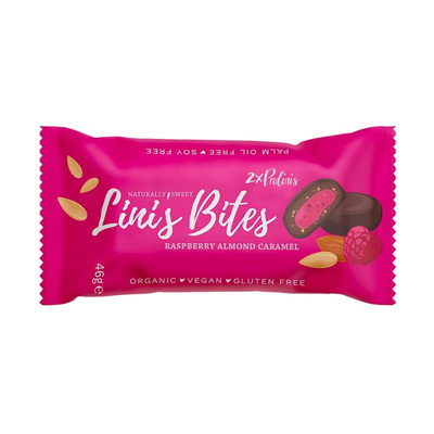 Produktfoto zu Lini`s Bites Raspberry almond caramel