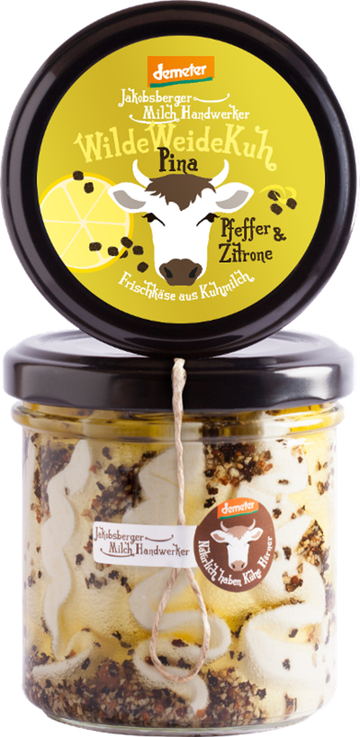 Produktfoto zu Frischkäse Pina Wilde Weide Kuh