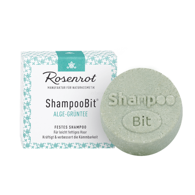 Produktfoto zu Festes Shampoo Algen-Grüntee