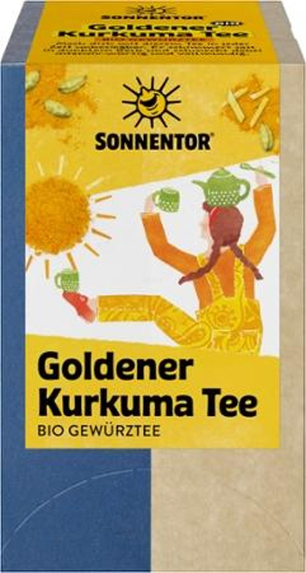 Produktfoto zu Goldener Kurkuma-Tee