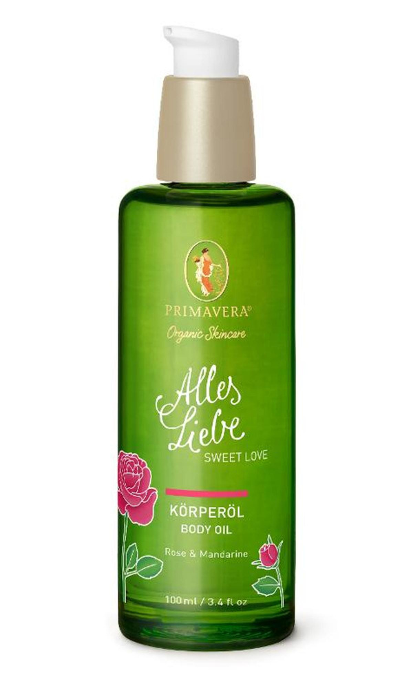 Produktfoto zu Alles Liebe Körperöl Rose & Mandarine