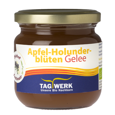 Produktfoto zu Apfel-Holunderblüten Gelee