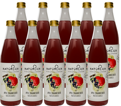 Produktfoto zu Apfel-Johannisbeere-Schorle Kasten