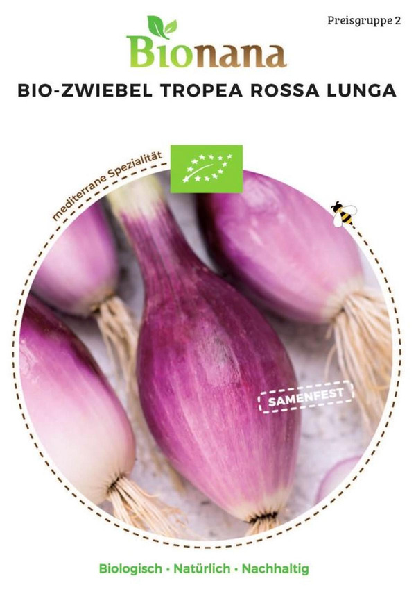 Produktfoto zu Saatgut Zwiebel Tropea Rossa Lunga