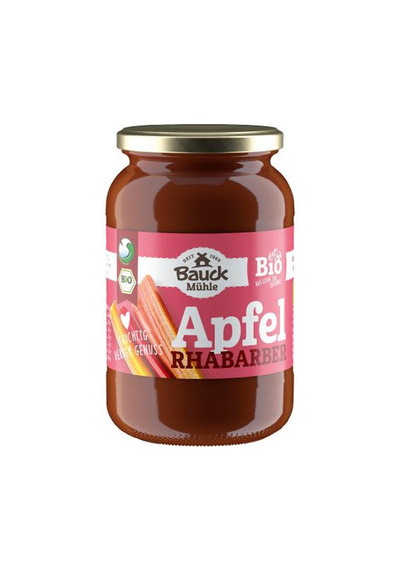 Produktfoto zu Apfel-Rhabarber-Mus