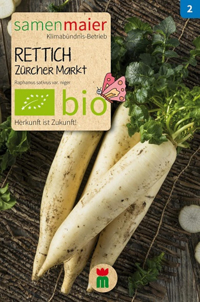 Produktfoto zu Saatgut Rettich Zürcher Mark