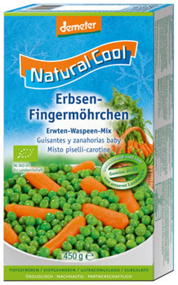 Produktfoto zu Erbsen und Fingermöhrchen