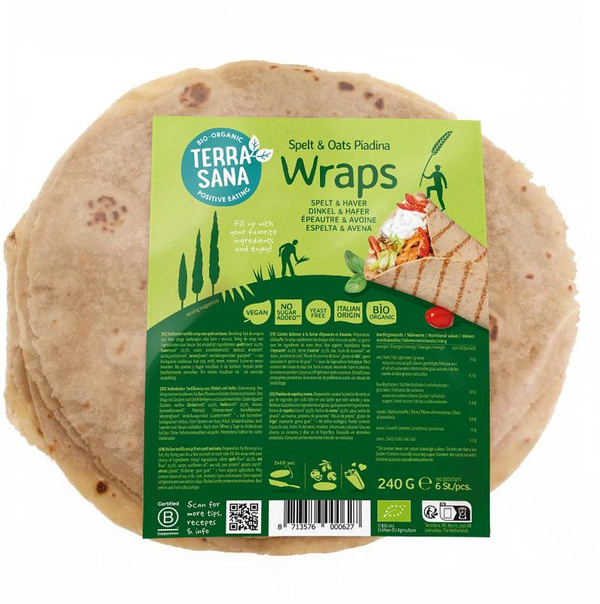 Produktfoto zu Wrap Dinkel mit Hafer