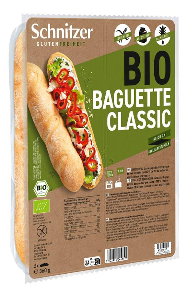 Produktfoto zu Baguette Classic Glutenfrei