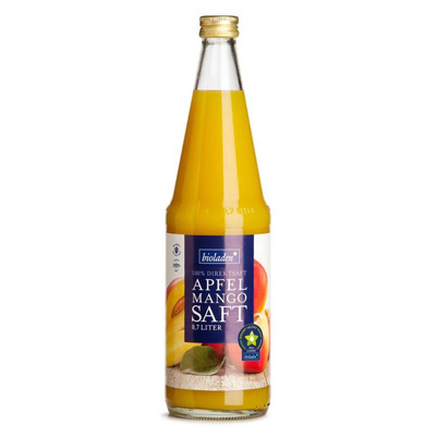 Produktfoto zu Apfel-Mango-Saft