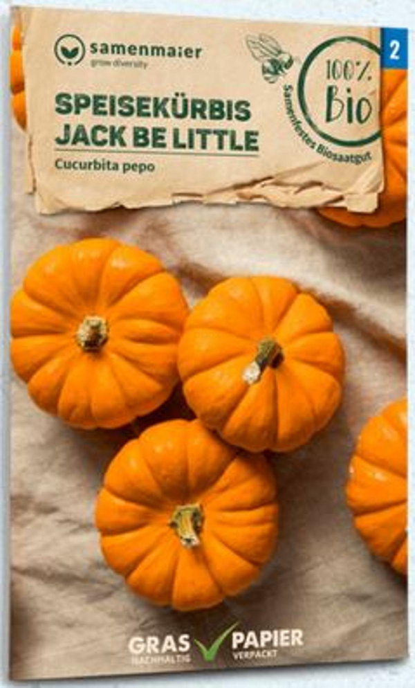 Produktfoto zu Saatgut Speisekürbis Jack be Little