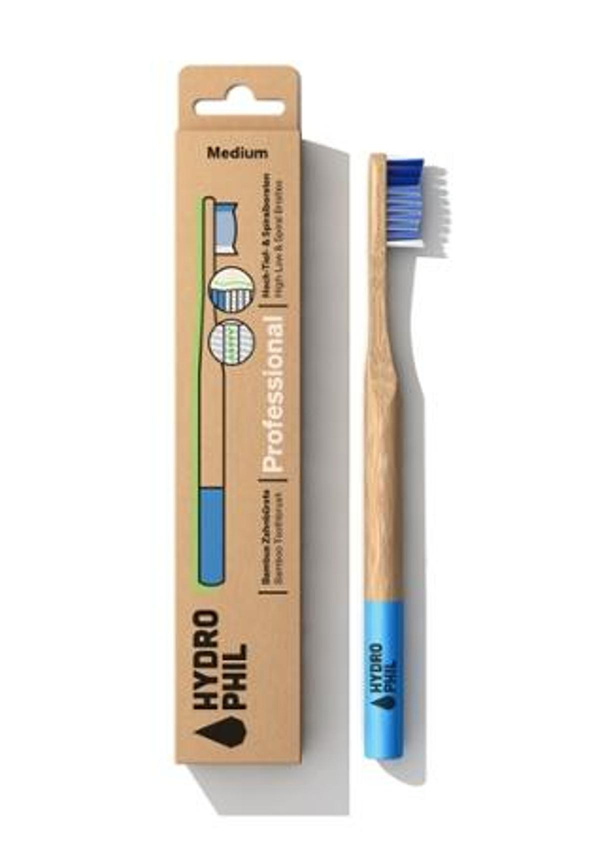 Produktfoto zu Bambuszahnbürste Professional medium