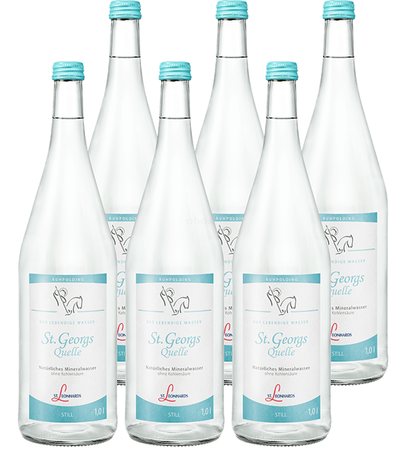 Produktfoto zu St. Leonhards Georgsquelle still 6 x 1 l