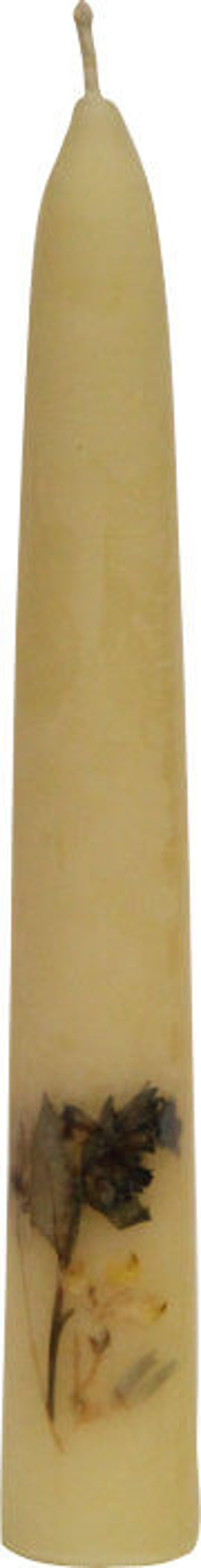 Produktfoto zu Blumenkerze weiß