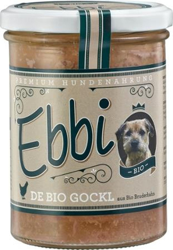 Produktfoto zu Hundefutter Bio Gockl