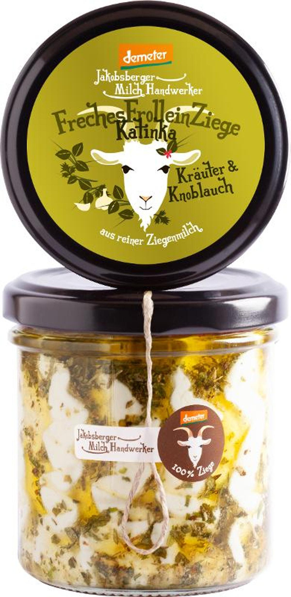 Produktfoto zu Frischkäse Katinka Kräuter Knoblauch