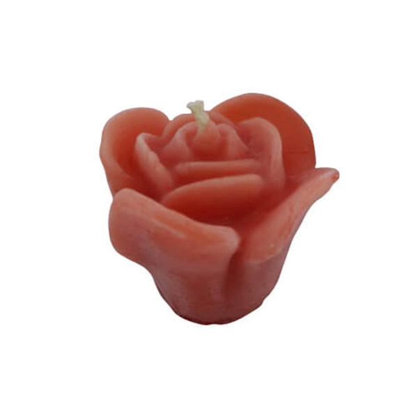 Produktfoto zu Motivkerze kleine Rose