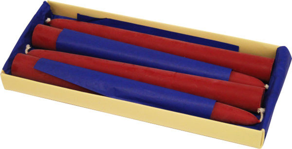 Produktfoto zu Tafelkerzen rot aus Höhenberg