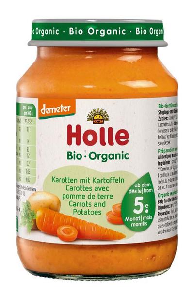 Produktfoto zu Babybrei Karotten mit Kartoffeln