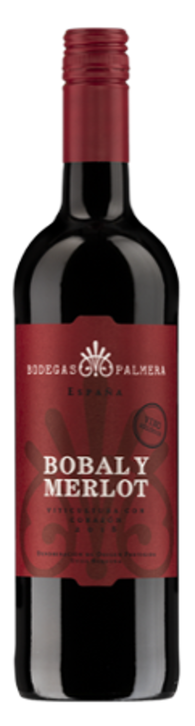 Produktfoto zu Bobal y Merlot rot 750 ml.