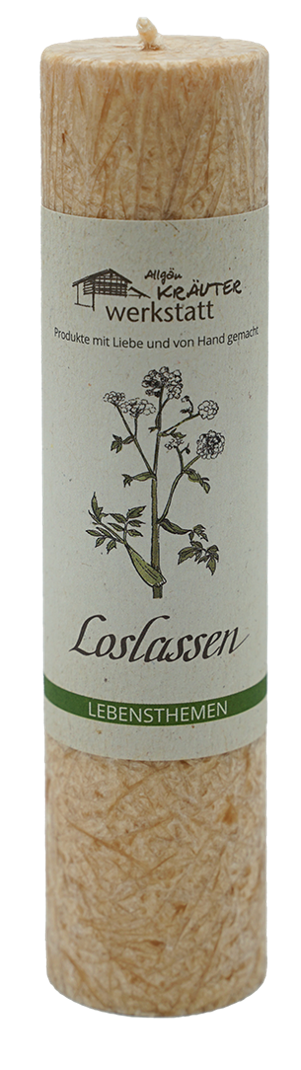 Produktfoto zu Heilkräuterkerze Loslassen