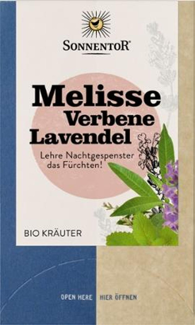 Produktfoto zu Melisse Verbene Lavendel Tee
