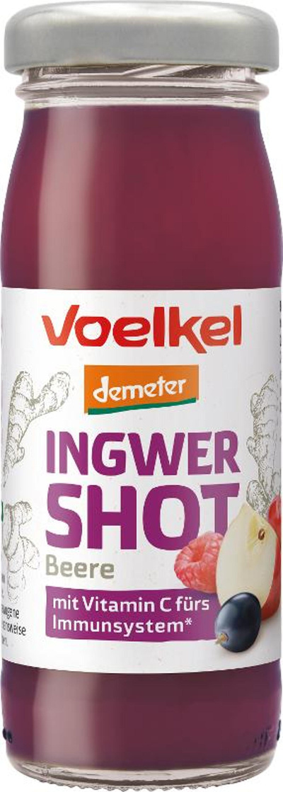 Produktfoto zu Shot Ingwer & Beeren 95 ml