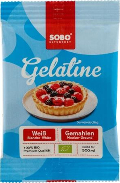 Produktfoto zu Gelatine gemahlen