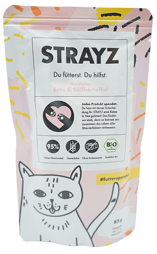 Produktfoto zu Katzen Nassfutter Ente