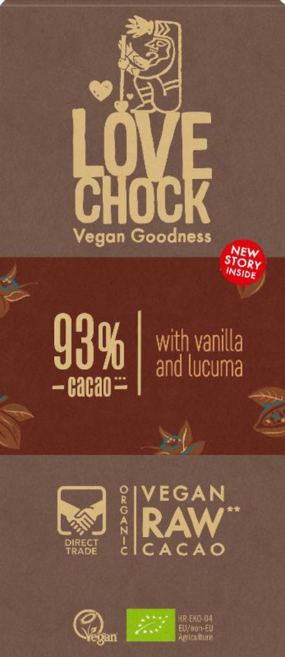 Produktfoto zu Raw Chocolate 93 % Kakao